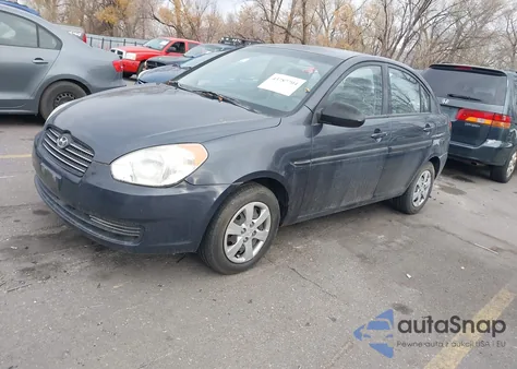 2009 Hyundai Accent Gls из США, поврежденный, VIN KMHCN46C59U302473